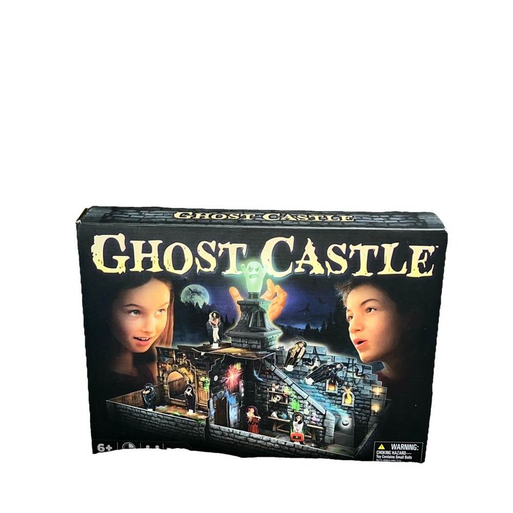 Ghost Castle Board Game COMPLETE Buffalo Games 2020 Party Family Scary Halloween